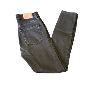Madewell black skinny jeans